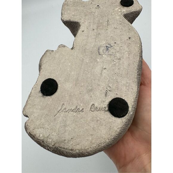 SANDICAST Sandra Brue Weimaraner Dog 10"x6" Figurine Hand Cast & Painted Statue - Picture 5 of 8